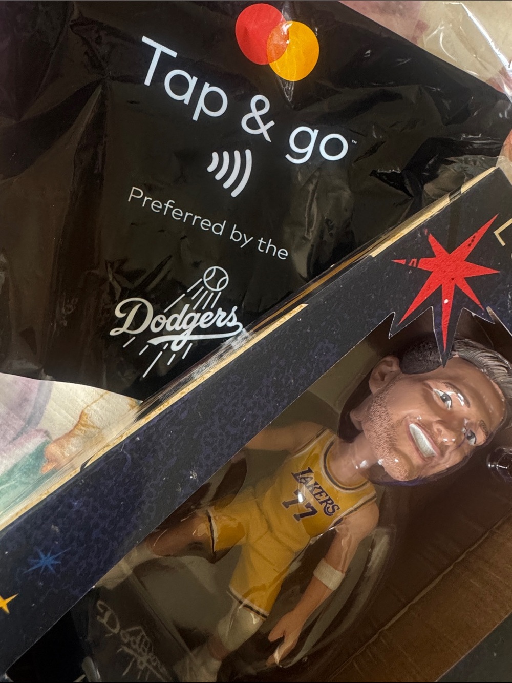 💙LA DODGER bobblehead of Luka Dončić of the LAKERS💜💛 - Picture 8 of 9